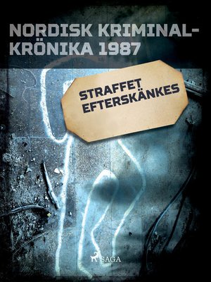 cover image of Straffet efterskänkes